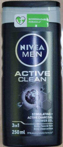 Фото гель для душу Nivea Гель для душа  Men Сила угля мужской очищение без сухости кожи 250 мл (4005801199737) від користувача Serhii