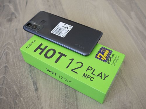 Фото Смартфон Infinix Hot 12 Play 4/64GB Racing Black від користувача 