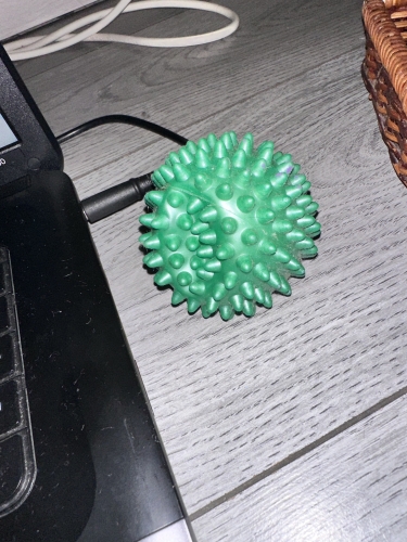 Фото іграшка для собаки Ferplast Spiny Ball - Виниловый мячик для собак O 11 см (86016799) від користувача MarfaKobjucka