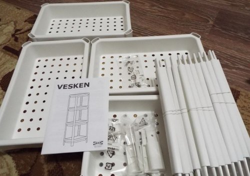 Фото Стелаж IKEA VESKEN (403.078.66) від користувача Xardal