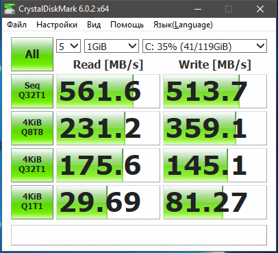 Фото SSD накопичувач PATRIOT Burst 480 GB (PBU480GS25SSDR) від користувача ed_bts