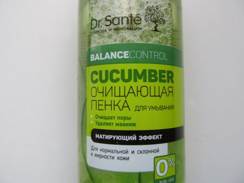 Фото  Dr. Sante Пенка для умывания  Cucumber 150мл (4823015917400) від користувача grindcorefan1