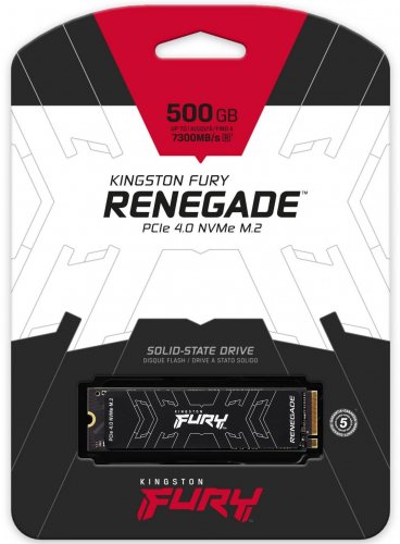 Фото SSD накопичувач Kingston FURY Renegade 500 GB (SFYRS/500G) від користувача Volodymyr Tsikailo