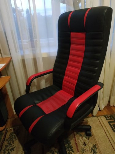 Фото Офісне крісло для керівника RONDI Лидер PL черный (1410197838) від користувача Evgeniy Fedorov