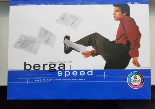 Фото Папір для принтера/копіра Stora Enso Berga Speed (80) A4 500л від користувача Mexanik
