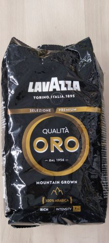 Фото Кава в зернах Lavazza Oro Mountain Grown в зернах 1 кг (8000070030022) від користувача Serhii