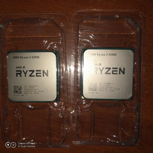Фото Процесор AMD Ryzen 3 4300G (100-000000144) від користувача schwabra