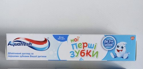 Фото Зубна паста Aquafresh Зубная паста Мой первый зубик 50 мл від користувача Maya