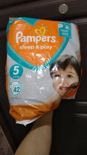 Фото Підгузки Pampers Sleep&Play Junior 5 (42 шт.) від користувача Amina007