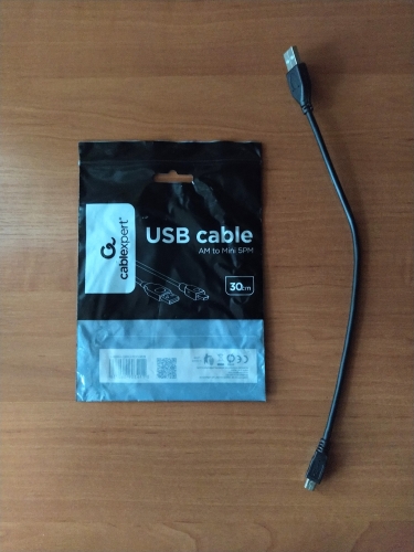 Фото Кабель Mini USB Cablexpert CCP-USB2-AM5P-1 від користувача Gouster