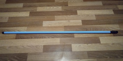 Фото рукоятка для швабри Флора Ручка металева двокольорова 120 см в асортименті (8697425885613) від користувача Kardi NalDi