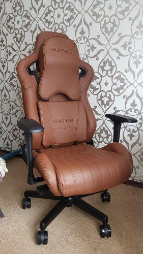Фото Комп'ютерне крісло для геймера HATOR Arc-S marrakesh brown (HTC-1000) від користувача Роман Шелеменцев
