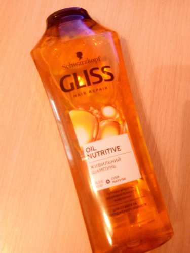 Фото шампунь для волосся Schwarzkopf Gliss Oil Nutritive поживний шампунь з олією 400 мл від користувача Seem
