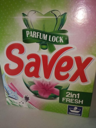 Фото Пральний порошок Savex Exo ручной 2в1 Fresh 400 г (3800024021695) від користувача Baratheon
