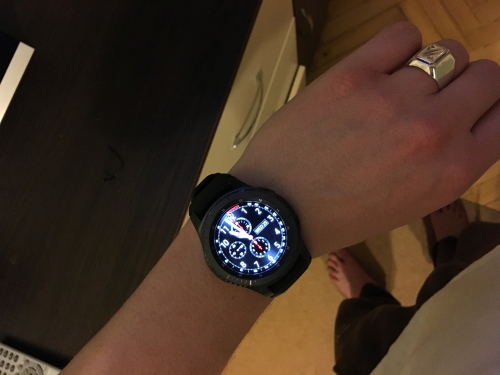 Фото Смарт-годинник Samsung RM-760 Gear S3 Frontier (SM-R760NDAA) від користувача Klim