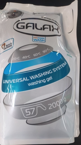 Фото Рідкий засіб для прання Galax Гель Universal Protect System 2 кг (4260637720580) від користувача jozefin L