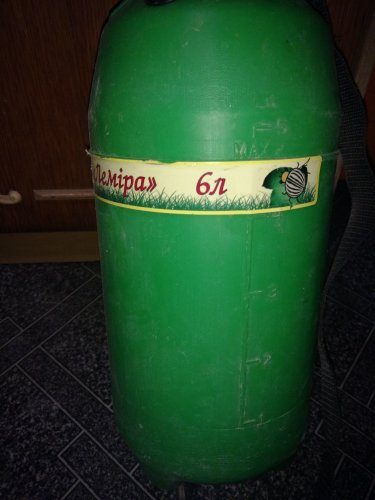 Фото Ручний помповий обприскувач Леміра ОП-202-02, 6 литров (44983) від користувача DO3ATOP