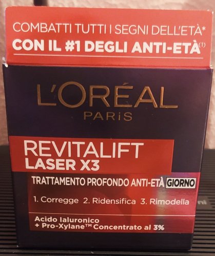 Фото крем для обличчя L'Oreal Paris Крем для лица  Revitalift Laser Х3 50мл (3600522249191) від користувача jozefin L