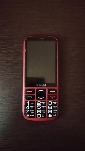 Фото Мобільний телефон Sigma mobile Comfort 50 OPTIMA Red від користувача uncle joseph