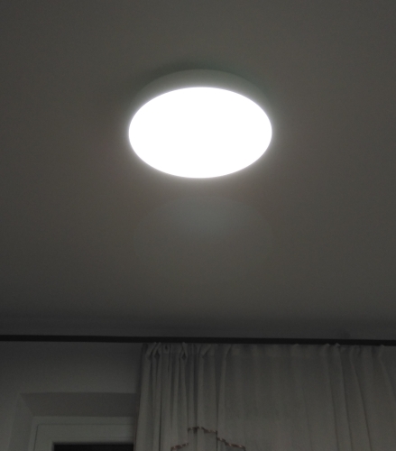 Фото Розумний стельовий світильник Yeelight Xiaomi Smart LED Ceiling Light 1S 320mm White (YLXD76YL) від користувача t.gra