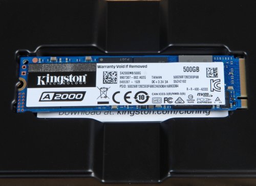 Фото SSD накопичувач Kingston A2000 500 GB (SA2000M8/500G) від користувача iGavelyuk