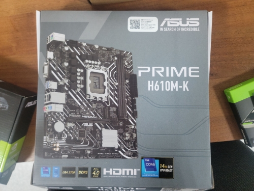 Фото Материнська плата ASUS PRIME H610M-K (90MB1GA0-M0EAY0) від користувача Ironhide