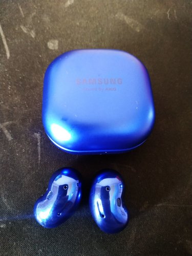 Фото Навушники TWS Samsung Galaxy Buds Live Mystic Blue (SM-R180NZBA) від користувача Freedomlover