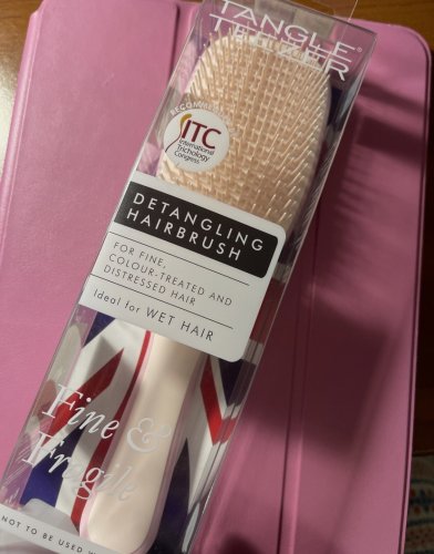 Фото гребінець для волосся Tangle Teezer Расческа  The Wet Detangler Fine & Fragile Pink Whisper від користувача Mexanik