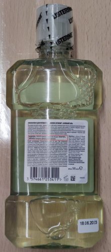 Фото  Listerine Ополаскиватель для полости рта Зеленый чай 500 ml (3574661253404) від користувача Serhii