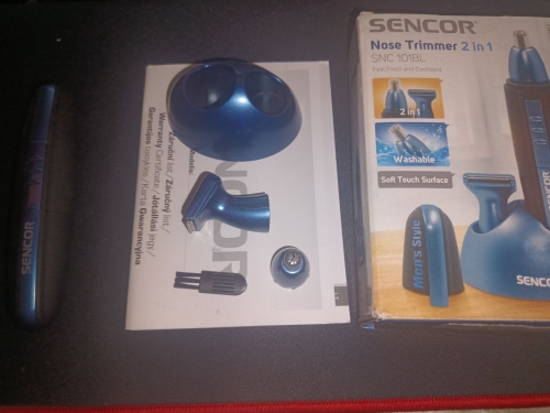 Фото Тример для носа та вух Sencor SNC 101BL від користувача mandragor971