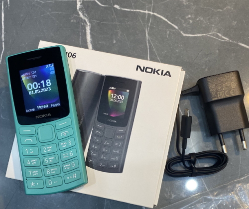 Фото Мобільний телефон Nokia 106 DS 2023 Emerald Green (1GF019BPJ1C01) від користувача kostyany4