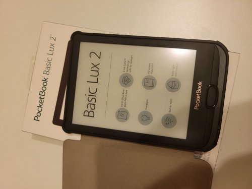 Фото Електронна книга з підсвічуванням PocketBook 616 Basic Lux 2 Obsidian Black PB616-H-CIS від користувача 2364275