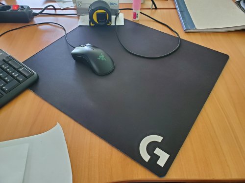 Фото Килимок для миші Logitech G640 Large Cloth Gaming Mouse Pad (943-000057, 943-000089) від користувача Ironhide