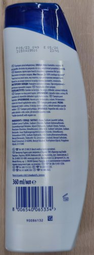 Фото шампунь для волосся Head & Shoulders Шампунь  з ароматом Old Spice 360 мл (8006540065334) від користувача Serhii