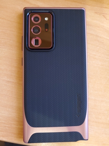 Фото Чохол для смартфона Spigen Samsung Galaxy Note 20 Ultra / Note 20 Ultra 5G Neo Hybrid Bronze (ACS01575) від користувача Ironhide