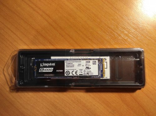 Фото SSD накопичувач Kingston A1000 240 GB (SA1000M8/240G) від користувача xeviye337