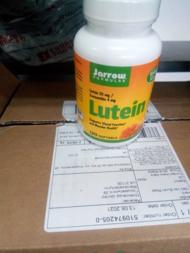 Фото Біологічно-активна добавка Jarrow Formulas Лютеин (Lutein) 20 мг 120 капсул від користувача Seem
