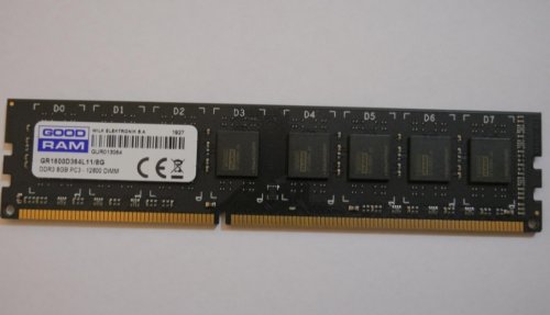 Фото Пам'ять для настільних комп'ютерів GOODRAM 8 GB DDR3 1600 MHz (GR1600D364L11/8G) від користувача Mexanik