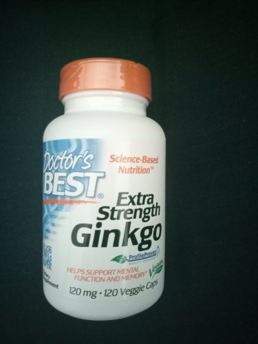 Фото Мінеральний комплекс Doctor's Best Extra Strength Ginkgo 120 mg 120 caps від користувача Лабіринт Знання