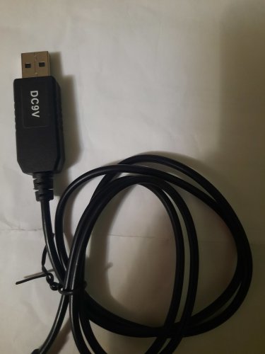 Фото Кабель DC ACCLAB USB to DC 5.5x2.5mm 9V 1m Black (1283126565113) від користувача 4521