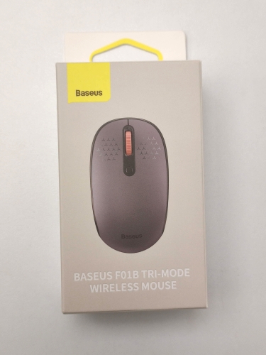 Фото Миша Baseus Wireless Mouse F01B Grey Tri-Mode (B01055503833-00) від користувача Ігор