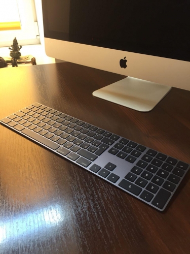 Фото Клавіатура Apple Magic Keyboard with Numeric Keypad Space Gray (MRMH2) від користувача AlexSobaka
