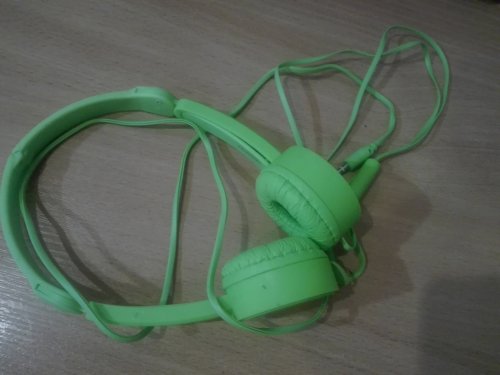 Фото Навушники з мікрофоном Trust Nano Foldable Headphones green (23101) від користувача Каріна Шкуріна