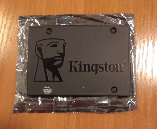 Фото SSD накопичувач Kingston A400 240 GB OEM (SA400S37/240GBK) від користувача 808
