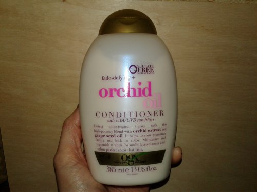 Фото кондиціонер для волосся Ogx Кондиционер  Масло орхидеи для защиты цвета окрашенных волос 385 мл (0022796972415) від користувача ЄвгеніКо