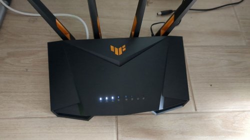 Фото Бездротовий маршрутизатор (роутер) ASUS TUF Gaming AX3000 V2 (TUF-AX3000 V2) від користувача Mykola