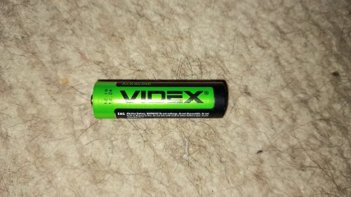 Фото Батарейка VIDEX AA bat Alkaline 2шт (21162) від користувача Turbo-Yurik