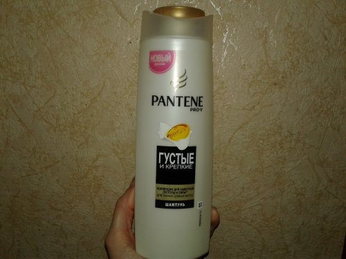 Фото шампунь для волосся Pantene Pro-v Шампунь  Густые и крепкие 400 мл (5000174651249) від користувача ЄвгеніКо