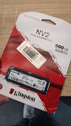 Фото SSD накопичувач Kingston NV2 500 GB (SNV2S/500G) від користувача Михаил Мартыненко