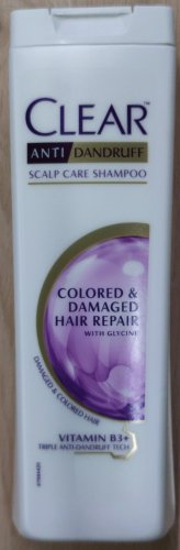 Фото  Clear vita ABE Шампунь  Damaged & Coloured Hair восстановление поврежденных и окрашенных волос, против перхоти, 400 від користувача Serhii